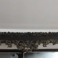 دو عدد کتیبه سالم رنگ قهوه یی