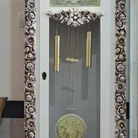 ساعت ایستاده سفید