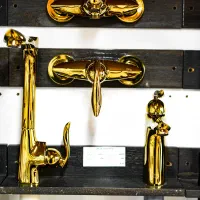 شیرالات تنه سنگین طلایی