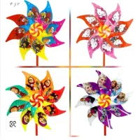 فرفره گلاسه طرح عروسکی متنوع 60عددی