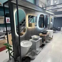 تولید کننده کابین روشویی pvc