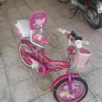 دوچرخه دخترانه تا ۸تا ۹سالگی قشنگ‌میشه برونه