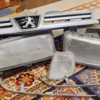 چراغ جلو راهنما جلو پنجره و ابرویی چراغ پژو ۴۰۵
