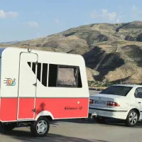 کاروان مسافرتی . کمپر . خانه سیار .یدک کش