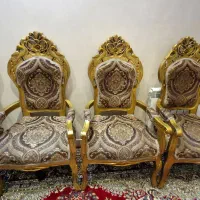 سرویس نه نفره مبلمان کلاسیک لطفا توضیحات بخونید|مبلمان خانگی و میز عسلی|ری, اقدسیه|دیوار