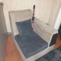 مبل ۳تیکه تقریبا نو با تخفیف|مبلمان خانگی و میز عسلی|رشت, منظریه|دیوار