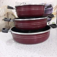 تابه 3 پارچه اصلی دارای کد استاندارد کالا|ظروف پخت‌وپز|جوانرود, |دیوار