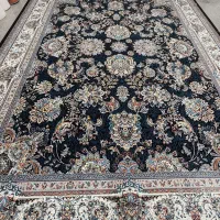 2تخته 12متری افشان یاشار سورمه ای نو|فرش|قم, نیروگاه|دیوار
