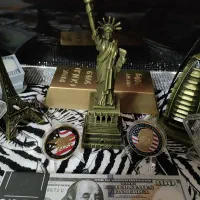 سکه یادبودچالش نیرو هوایی همراه مجسمه ازادی امریکا|کلکسیون سکه، تمبر، اسکناس|تهران, تهرانسر غربی|دیوار