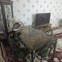 میز نهار خوری ۶ نفره در حد نو|میز و صندلی غذاخوری|سنندج, |دیوار