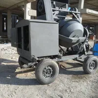 بتن ریزی با دستگاه خلاطه گازویلی
