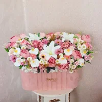 انواع باکس گل مصنوعی (همه کارها اماده هست)