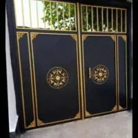 درب آهنی pvc تک دو جداره طرح باربیکن|مصالح و تجهیزات ساختمان|اهواز, زرگان|دیوار