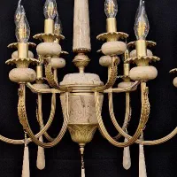 لوستر سنگی ویشکا جدید|لوستر و چراغ آویز|کرج, ساسانی (قلمستان)|دیوار