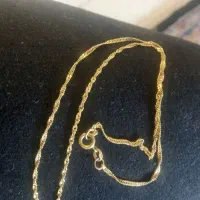 زنجیر طلا با فاکتور ۱ونیمدگرم