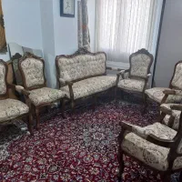 مبل استیل ۹نفره|مبلمان خانگی و میز عسلی|کرمانشاه, |دیوار