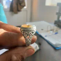 انگشتر فیروزه و شجر نقره۹۲۵|جواهرات|شاهرود, |دیوار