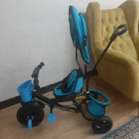 سه چرخه کاملانو دارای دسته کنترل فرمون توسط والدین|دوچرخه، اسکیت، اسکوتر|بندر امام خمینی, |دیوار