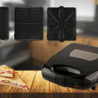 ساندویچ ساز سه صفحه|اجاق گاز و لوازم برقی پختوپز|قم, لسانی|دیوار