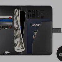 کیف پول چرمی پاوربانک