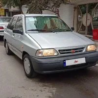 پراید مدل 1386 یه لکه رنگ شاسی سالم