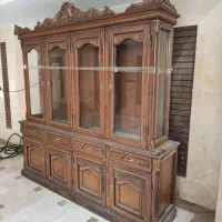 فروش بوفه تمام چوب دو طبقه