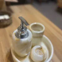 ست سرویس بهداشتی سنگ مرمر نو با کارتن|لوازم سرویس بهداشتی|مشکیندشت, |دیوار