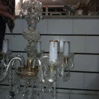 یک جفت لوستر تمامی آویز ها خارجی ترک|لوستر و چراغ آویز|اصفهان, همدانیان|دیوار