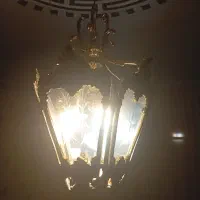 لوستر صد در صد برنز قدیمی و آنتیک|لوستر و چراغ آویز|تهران, سهروردی|دیوار