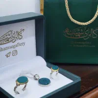 ست نقره دستساز مزین به نگین وان یکاد|جواهرات|تهران, هوانیروز|دیوار
