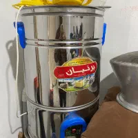 مشکه برقی و کره گیر بزرگ 50 لیتری