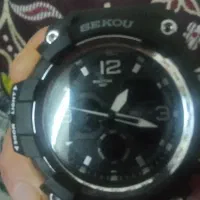 ساعت سیکودوساعت همزمان درصفحه