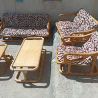 مبل ۶ نفره با دو تا عسلی|مبلمان خانگی و میز عسلی|نورآباد, |دیوار