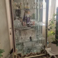 بوفه یا ویترین چوبی نو