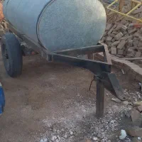 مخزن فلزی چرخ  دار میبد