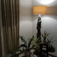 آباژور مدرن پاپیه ماشه|لوستر و چراغ آویز|مشهد, شهرک لشکر (شهرک غرب)|دیوار