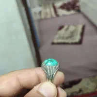 انگشتر فیروزه نیشابور دست ساز