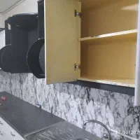 کابینت فلزی ورق سفید با سینک کامل|مصالح و تجهیزات ساختمان|مشهد, مصلی (کارمندان اول)|دیوار