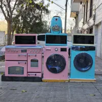 لباسشویی هیمالیا ۸کیلویی موتوربوش ۱۴۰۰دور|ماشین لباسشویی و خشککن لباس|تهران, چوب تراش|دیوار