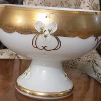 ظرف میوه خوری گل برجسته|کلکسیون اشیاء عتیقه|اصفهان, الهیه|دیوار