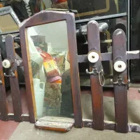 رخت آویز چوبی لباس شویی بخاری