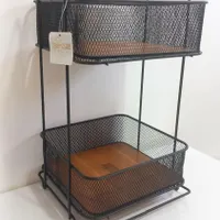 جاپیازی/استنددوطبقه نظم دهنده زیرسینک/ارایشگاه|آب‌چکان و نظم‌دهنده ظروف|تبریز, |دیوار