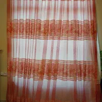 پرده و تابلو با قاب چوبی درحدنو