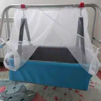 گهواره وکرییر روهم یک ملیون|کالسکه و لوازم جانبی|کرمان, |دیوار