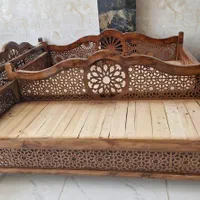 تخت تمام چوب سنتی|مبلمان خانگی و میز عسلی|اصفهان, حصه جنوبی|دیوار