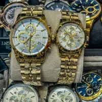 ساعت ست اورینت رنگ طلایی/اصلی با گارانتی ۲۴ ماهه|ساعت|مشهد, گاز|دیوار