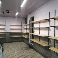 قفسه فروشگاهی چوبی