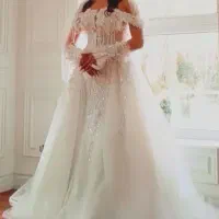لباس عروس دانتل فرانسه