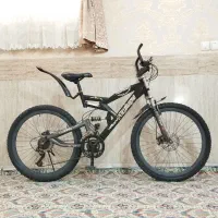 دوچرخه ۲۶ دنده ای ترمزها دیسکی ۳کمکه سالم و تمیز
