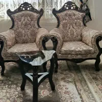 مبل سلطنتی ۹ نفره|مبلمان خانگی و میز عسلی|نهاوند, |دیوار